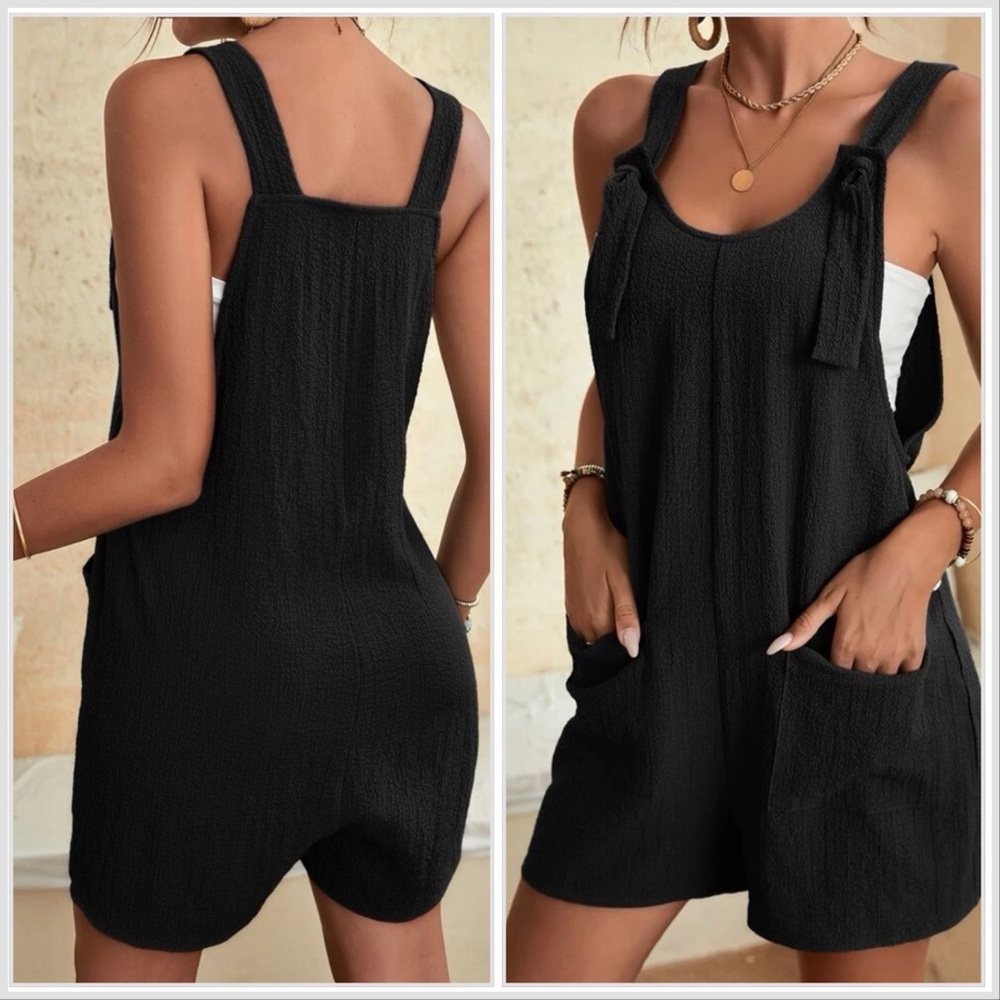 Front Pocket Romper